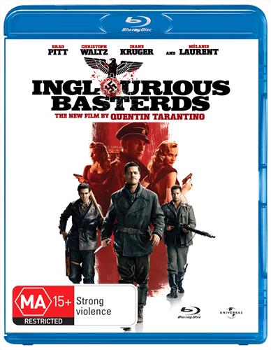 Glen Innes NSW, Inglourious Basterds, Movie, Drama, Blu Ray