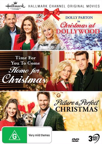 Glen Innes NSW,Hallmark Christmas - Christmas At Dollywood / Time For You To Come Home For Christmas / Picture A Perfect Christmas,Movie,Children & Family,DVD