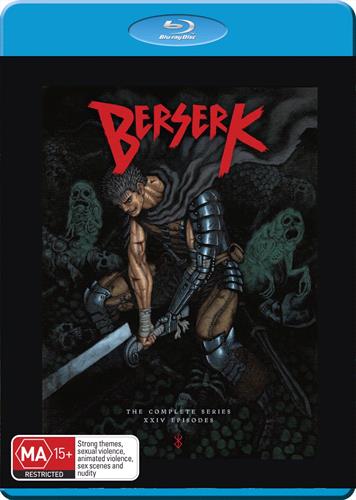 Glen Innes NSW,Berserk,TV,Action/Adventure,Blu Ray