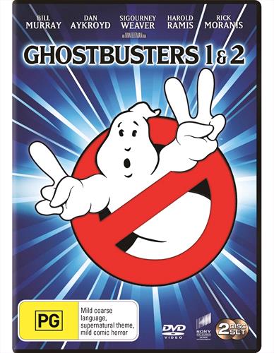 Glen Innes NSW, Ghostbusters / Ghostbusters II, Movie, Comedy, DVD