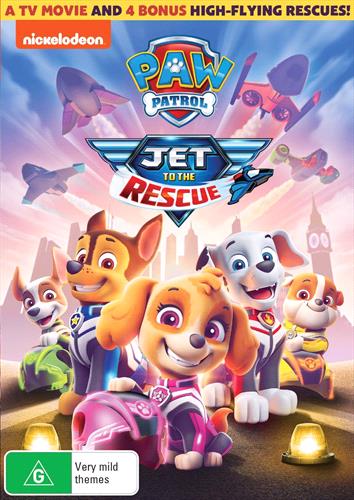 Glen Innes NSW, Paw Patrol - Jet To The Rescue, Movie, Children & Family, DVD