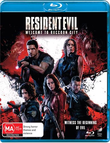 Glen Innes NSW, Resident Evil - Welcome To Raccoon City, Movie, Action/Adventure, Blu Ray