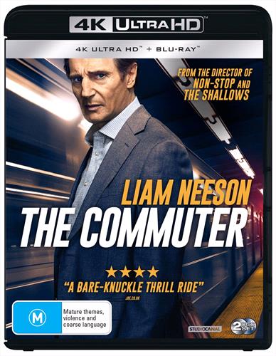 Glen Innes NSW, Commuter, The, Movie, Action/Adventure, Blu Ray