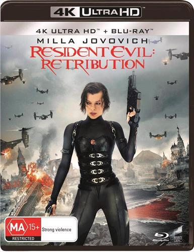 Glen Innes NSW, Resident Evil - Retribution, Movie, Horror/Sci-Fi, Blu Ray