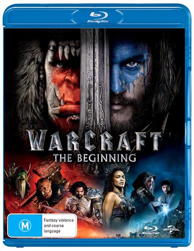 Glen Innes NSW, Warcraft - Beginning, The, Movie, Action/Adventure, Blu Ray