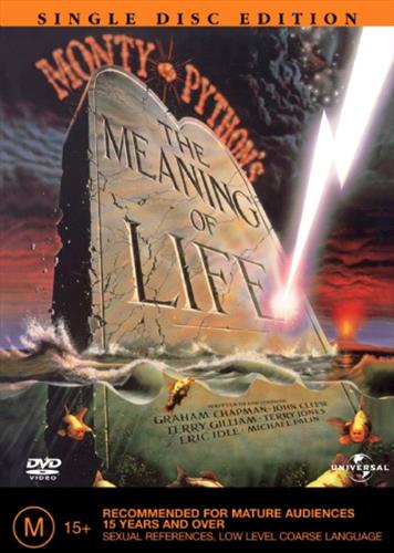 Glen Innes NSW, Monty Python's Meaning Of Life , Movie, Comedy, DVD