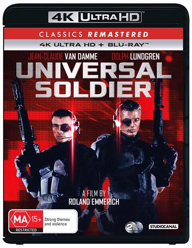 Glen Innes NSW, Universal Soldier, Movie, Action/Adventure, Blu Ray