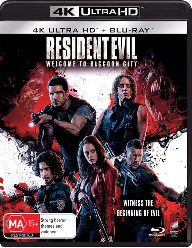 Glen Innes NSW, Resident Evil - Welcome To Raccoon City, Movie, Action/Adventure, Blu Ray