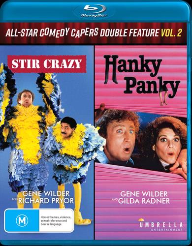 Glen Innes NSW,All-Star Comedy Capers - Stir Crazy / Hanky Panky,Movie,Comedy,Blu Ray