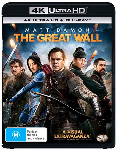 Glen Innes NSW, Great Wall, The, Movie, Thriller, Blu Ray