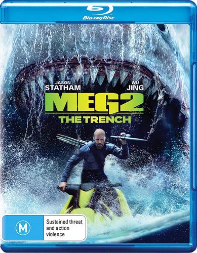 Glen Innes NSW, Meg 2 - Trench, The, Movie, Action/Adventure, Blu Ray