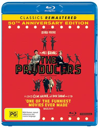 Glen Innes NSW, Producers, The, Movie, Comedy, Blu Ray