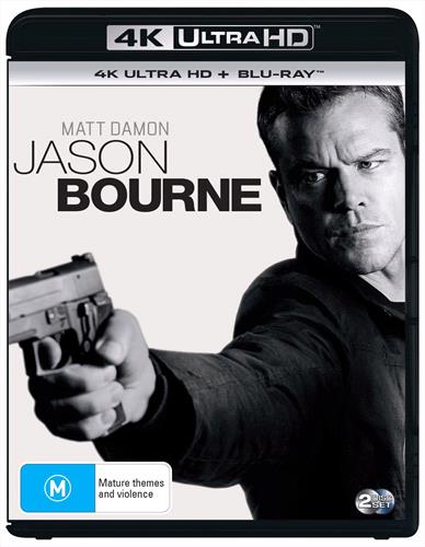 Glen Innes NSW, Jason Bourne, Movie, Action/Adventure, Blu Ray