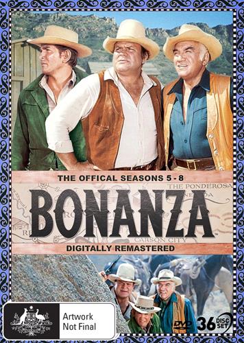 Glen Innes NSW,Bonanza,TV,Westerns,DVD