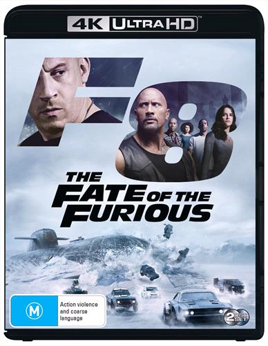 Glen Innes NSW, Fate Of The Furious, The, Movie, Action/Adventure, Blu Ray