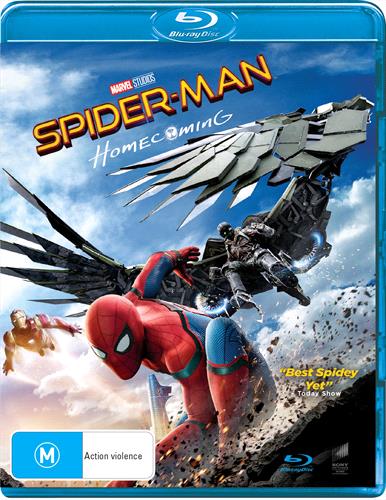 Glen Innes NSW, Spider-Man - Homecoming, Movie, Action/Adventure, Blu Ray