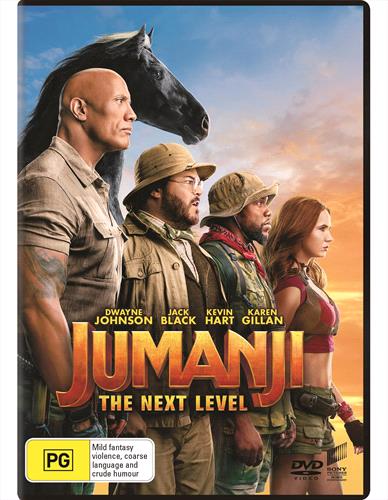 Glen Innes NSW, Jumanji - Next Level, The, Movie, Action/Adventure, DVD