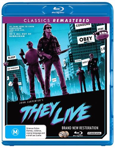 Glen Innes NSW, They Live, Movie, Horror/Sci-Fi, Blu Ray