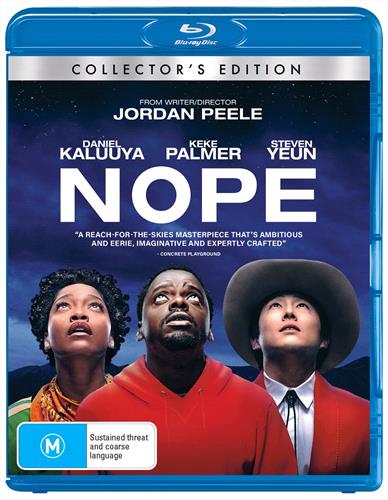 Glen Innes NSW, Nope, Movie, Horror/Sci-Fi, Blu Ray