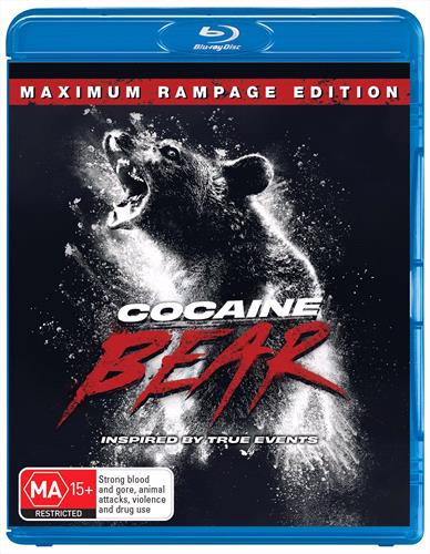 Glen Innes NSW, Cocaine Bear, Movie, Thriller, Blu Ray