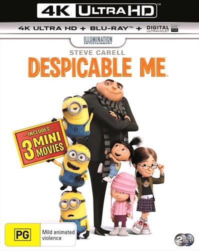 Glen Innes NSW, Despicable Me, Movie, Comedy, Blu Ray