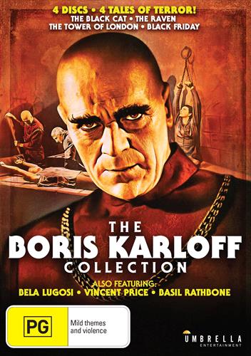 Glen Innes NSW,Boris Karloff Collection, The,Movie,Horror/Sci-Fi,DVD