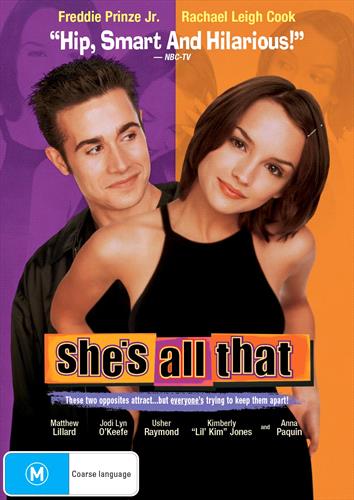 Glen Innes NSW, She's All That, Movie, Comedy, DVD