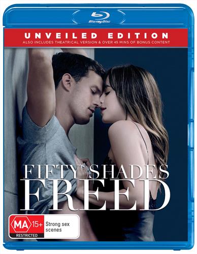 Glen Innes NSW, Fifty Shades Freed, Movie, Drama, Blu Ray