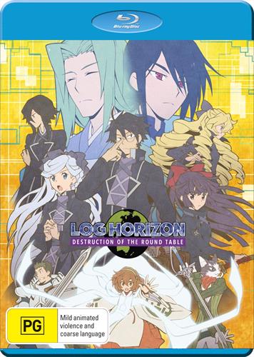 Glen Innes NSW,Log Horizon - Destruction Of The Round Table,TV,Action/Adventure,Blu Ray