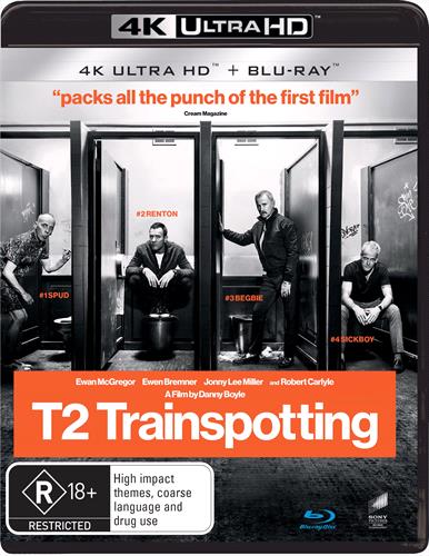 Glen Innes NSW, T2 Trainspotting, Movie, Drama, Blu Ray