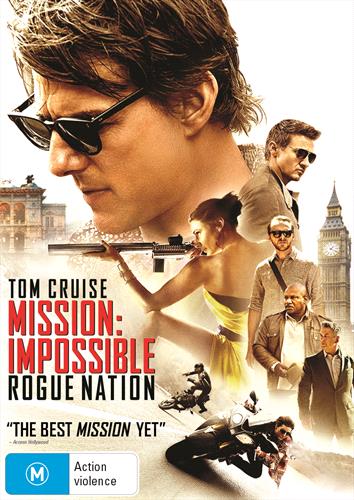 Glen Innes NSW, Mission Impossible - Rogue Nation, Movie, Action/Adventure, DVD