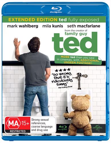 Glen Innes NSW, Ted, Movie, Comedy, Blu Ray