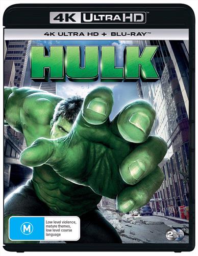 Glen Innes NSW, Hulk, Movie, Action/Adventure, Blu Ray