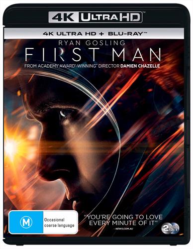 Glen Innes NSW, First Man, Movie, Drama, Blu Ray