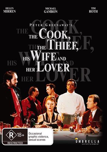 Glen Innes NSW,Cook, The Thief, His Wife & Her Lover, The,Movie,Comedy,DVD