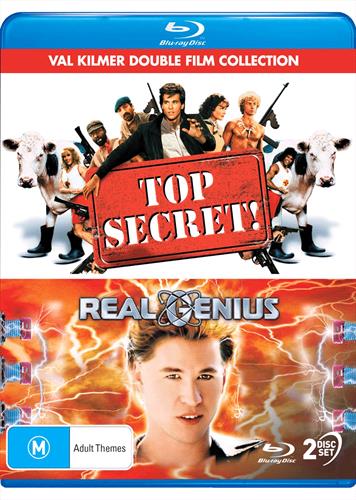 Glen Innes NSW, Top Secret / Real Genius, Movie, Comedy, Blu Ray