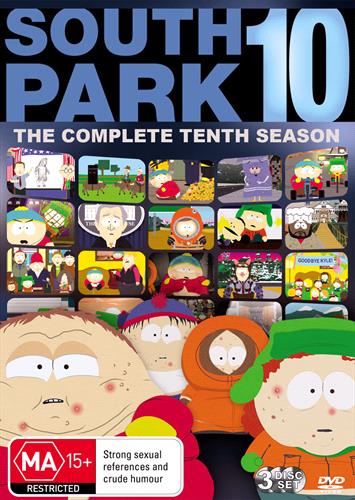 Glen Innes NSW, South Park, TV, Comedy, DVD