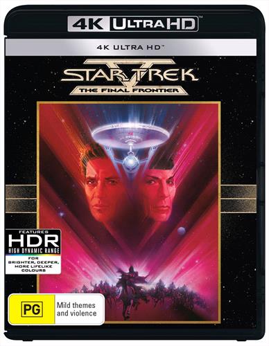 Glen Innes NSW, Star Trek V - Final Frontier, The, Movie, Horror/Sci-Fi, Blu Ray