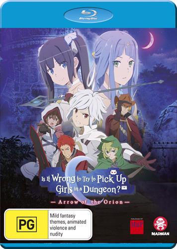 Glen Innes NSW,Is It Wrong To Try To Pick Up Girls In A Dungeon? Arrow Of The Orion,Movie,Action/Adventure,Blu Ray