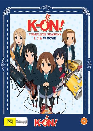 Glen Innes NSW,K-On!,TV,Comedy,Blu Ray