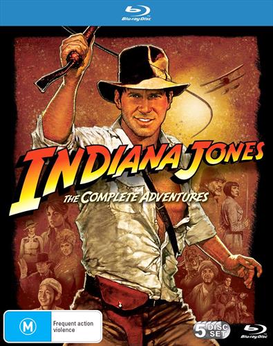 Glen Innes NSW, Indiana Jones - Complete Blu-ray Collection, Movie, Action/Adventure, Blu Ray