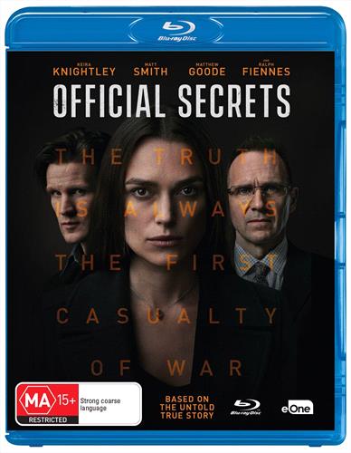 Glen Innes NSW, Official Secrets, Movie, Drama, Blu Ray