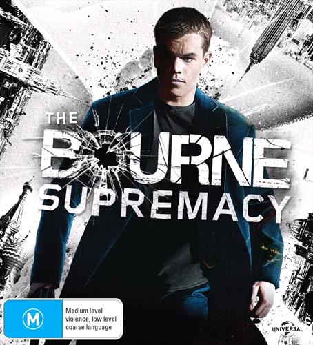 Glen Innes NSW, Bourne Supremacy, The, Movie, Action/Adventure, Blu Ray