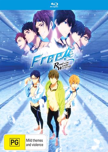 Glen Innes NSW,Free! - Road To The World - Dream, The,Movie,Drama,Blu Ray