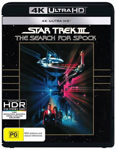 Glen Innes NSW, Star Trek III - Search For Spock, The, Movie, Horror/Sci-Fi, Blu Ray