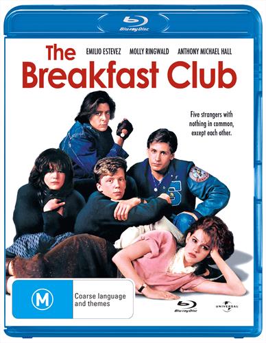 Glen Innes NSW, Breakfast Club, The, Movie, Comedy, Blu Ray