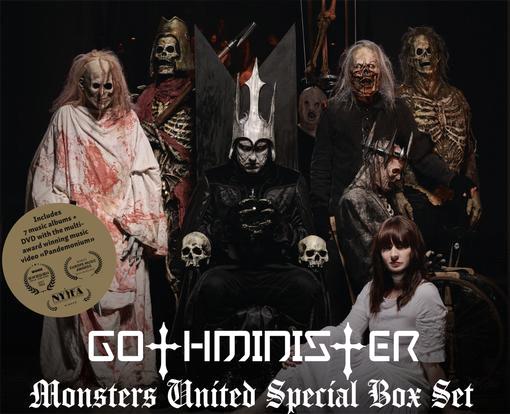 Glen Innes, NSW, Monsters Unitied - Limited Boxset, Music, DVD + CD, Rocket Group, Dec22, AFM, Gothminister, Metal