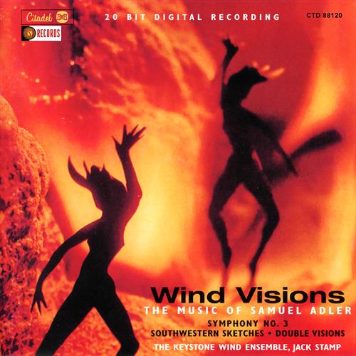 Glen Innes, NSW, Wind Visions: The Music Of Samuel Adler , Music, CD, MGM Music, Jan23, Citadel / BSX Record, Jack Stamp, Classical Music