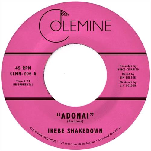 Glen Innes, NSW, Adonai , Music, Vinyl 7", Rocket Group, Sep22, Colemine Records, Ikebe Shakedown, Funk