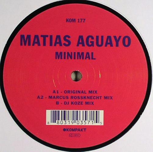 Glen Innes, NSW, Minimal, Music, Vinyl 12", MGM Music, Aug20, SRD/Kompakt Distribution, Matias Aguayo, Dance & Electronic